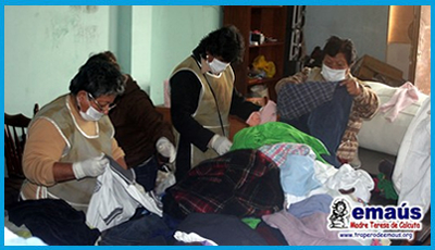 Donacion de Ropa Jicamarca  2013