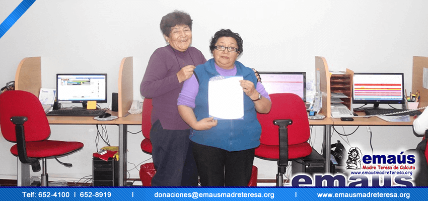 Emaús Madre teresa de Calcuta Donación Vegetales
