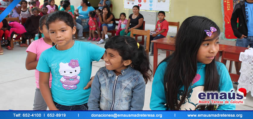 Emaús Madre teresa de Calcuta Donación Chincha