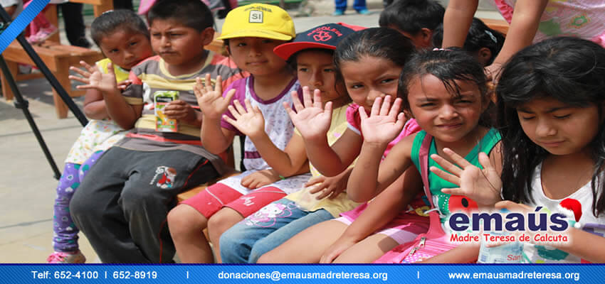 Emaús Madre teresa de Calcuta Donación Jicamarca
