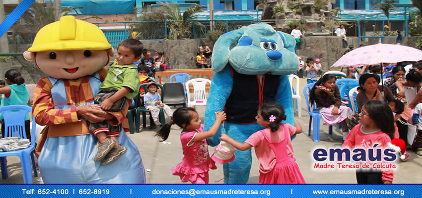 Emaús Madre teresa de Calcuta Donación Jicamarca