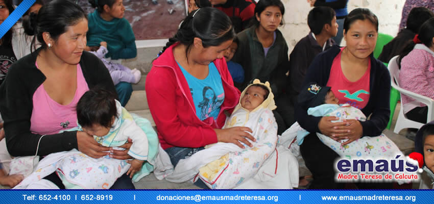 Emaús Madre teresa de Calcuta Donación Manchay