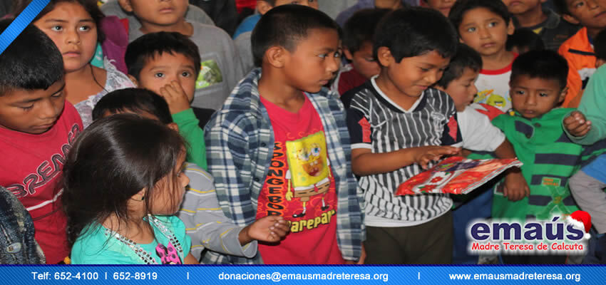 Emaús Madre teresa de Calcuta Donación Manchay