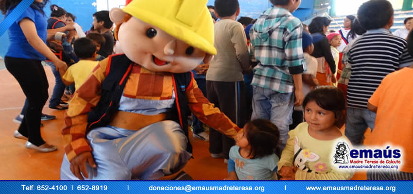 Emaús Madre teresa de Calcuta Donación en Ticlcio