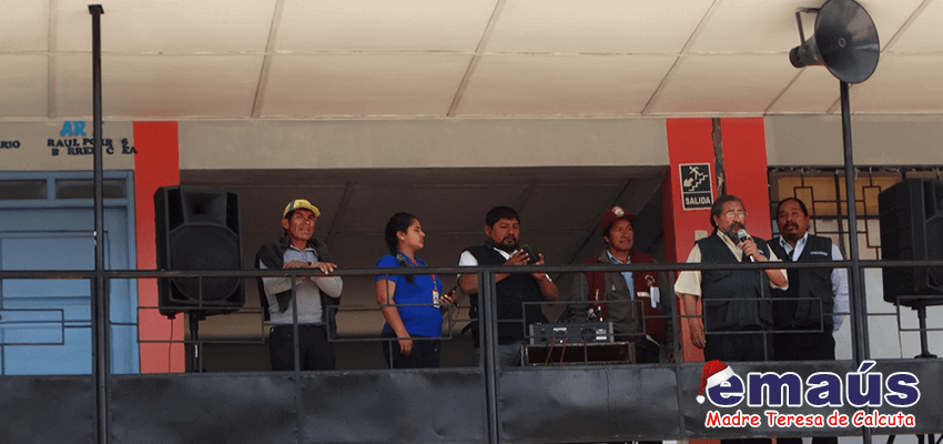 Emaús Madre teresa de Calcuta Navidad Huancavelica