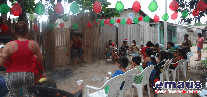 Emaús Madre teresa de Calcuta Navidad Ucayali
