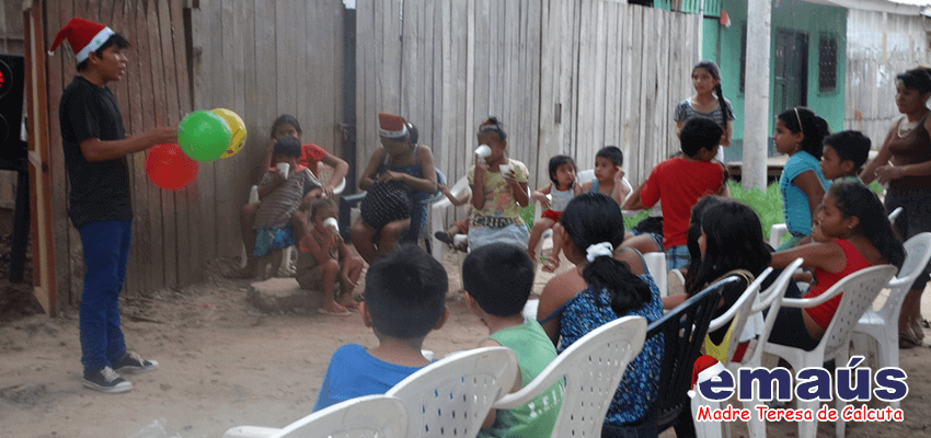 Emaús Madre teresa de Calcuta Navidad Ucayali