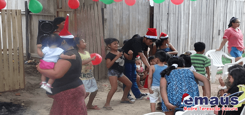 Emaús Madre teresa de Calcuta Navidad Ucayali
