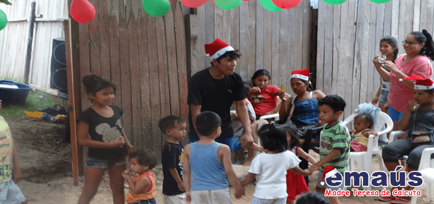 Emaús Madre teresa de Calcuta Navidad Ucayali