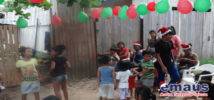 Emaús Madre teresa de Calcuta Navidad Ucayali