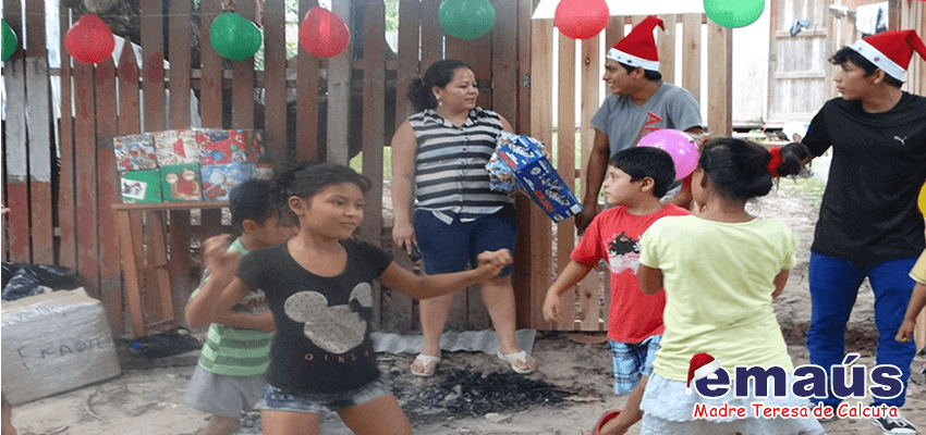 Emaús Madre teresa de Calcuta Navidad Ucayali