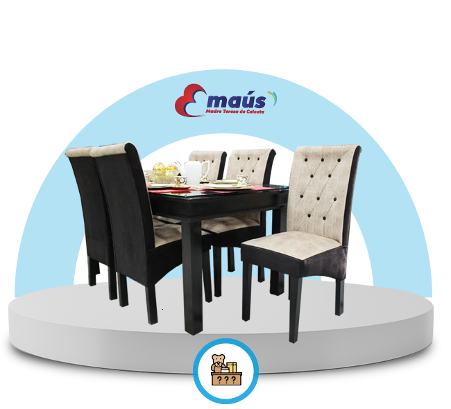 Dona juego de comedor en desuso