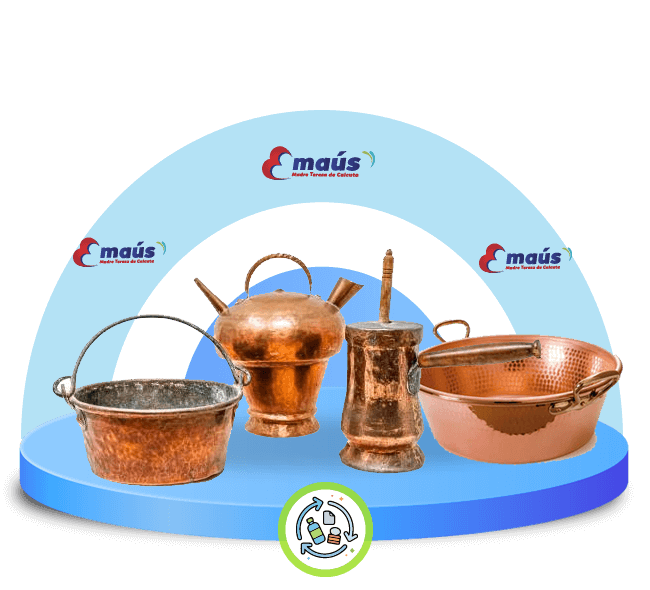 Recicla cobre en desuso