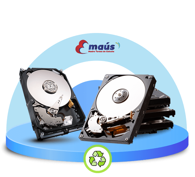 Recicla Discos duros en desuso