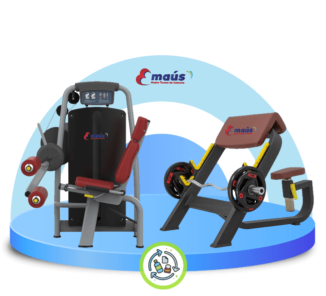 Recicla máquinas gym en desuso