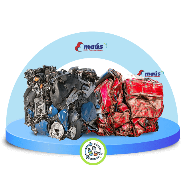 Recicla  metales en desuso