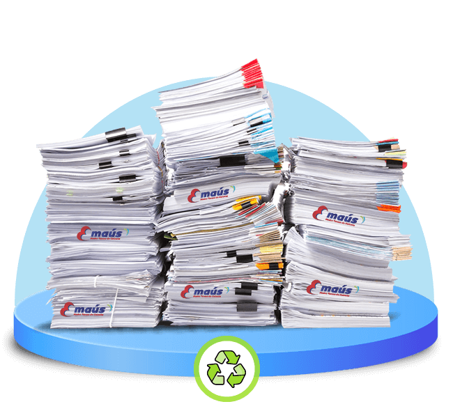 Recicla Papel en desuso